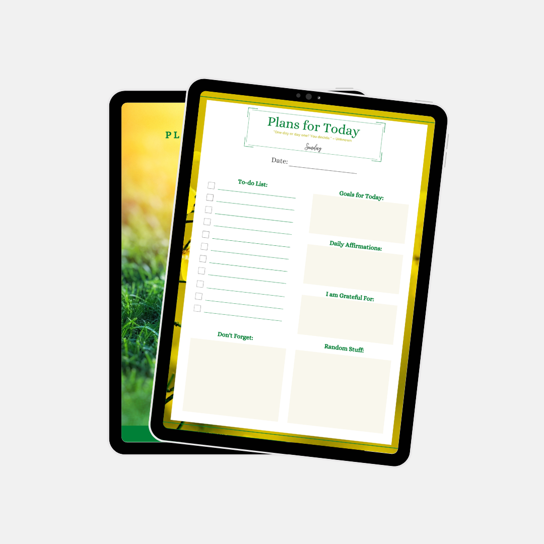 Yearly Planner - Printable