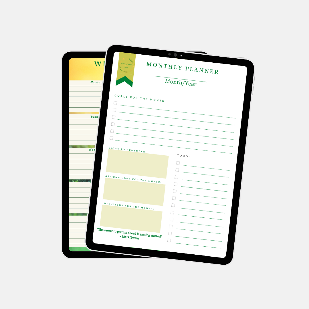 Yearly Planner - Printable